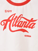 クロップド リンガーTシャツ「Atlanta」