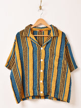 Made in USA 50's〜 "Zuma SPORTSWEAR" パイル ビーチシャツ