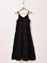 【2色展開】Emerald Motel フリンジ キャミソールワンピース