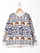 WOOLRICH 総柄セーター