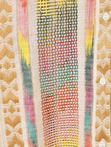 Emerald Motel カラフル 織柄 半袖シャツ