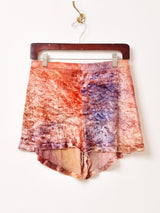 グラデーションカラー ベロア ショートパンツ