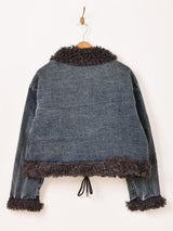 Meridian ファーカラー デニムジャケット