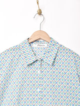 【2色展開】Elcamino 花柄 半袖シャツ