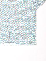 【2色展開】Elcamino 花柄 半袖シャツ