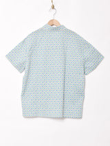 【2色展開】Elcamino 花柄 半袖シャツ