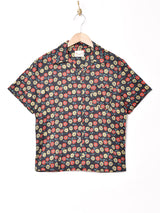 【2色展開】Elcamino サンフラワー オープンカラー 半袖シャツ