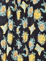 Emerald Motel 総柄 スリーブレスワンピース