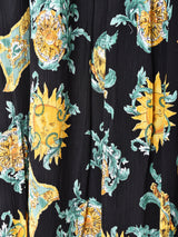 Emerald Motel 総柄 スリーブレスワンピース