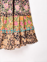 Emerald Motel パッチワーク 花柄 キャミソールワンピース