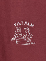 【3色展開】 ワンポイント刺繍 Tシャツ「VIETNAM」