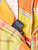 チェック柄 コットン ショートパンツ W32