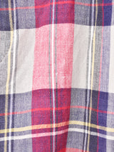 アメリカ製 チェック柄 コットン ショートパンツ W34