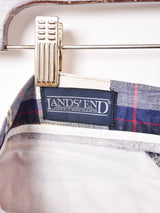 アメリカ製 チェック柄 コットン ショートパンツ W34