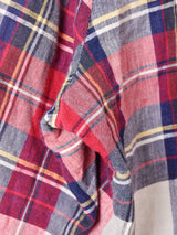 アメリカ製 チェック柄 コットン ショートパンツ W34