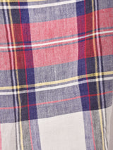 アメリカ製 チェック柄 コットン ショートパンツ W34