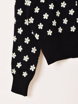 【2色展開】Elcamino 花柄 カーディガン