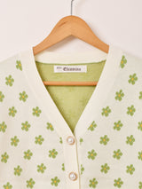 【2色展開】Elcamino 花柄 カーディガン