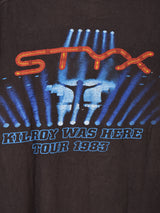1983's Made in USA STYX ”KILROY WAS HERE” Tour T-Shirt