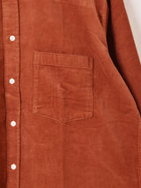 【3色展開】Backers コーデュロイ 長袖シャツ