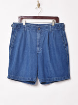 DOCKERS タック入り デニムショートパンツ W37