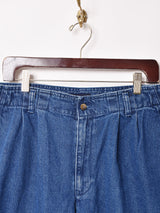 DOCKERS タック入り デニムショートパンツ W37