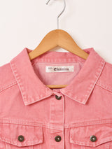 【3色展開】Elcamino ショート カラーデニムジャケット