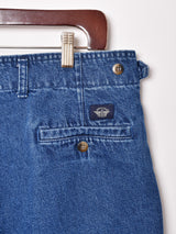 DOCKERS タック入り デニムショートパンツ W37