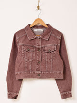 【3色展開】Elcamino ショート カラーデニムジャケット