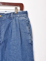 TOMMY HILFIGER タック入り デニムショートパンツ W34