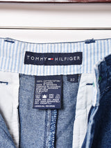 TOMMY HILFIGER タック入り デニムショートパンツ W34