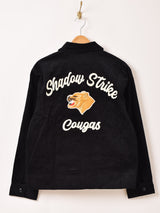 【2色展開】Backers 刺繍入り コーデュロイジャケット「Shadow Strike」