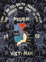 【2色展開】 花柄 ゴブラン織り ベトジャンタイプ ジャケット