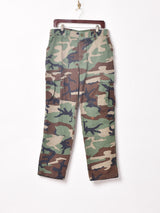 アメリカ軍 ウッドランドカモ カーゴパンツ W33