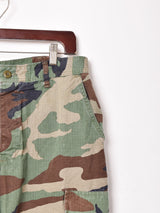 アメリカ軍 ウッドランドカモ カーゴパンツ W33