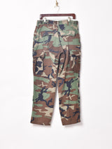 アメリカ軍 ウッドランドカモ カーゴパンツ W33