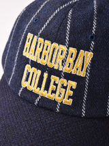 【4色展開】カレッジ刺繍入り ウール キャップ