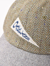 【4色展開】カレッジ刺繍入り ウール キャップ