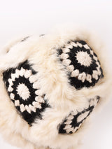 【2色展開】グラニー×ファー ニットハット