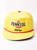 アメリカ製 ロゴ刺繍入り キャップ「PENNZOIL」