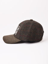 【4色展開】カレッジ刺繍入り ウール キャップ