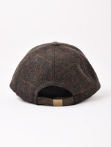 【4色展開】カレッジ刺繍入り ウール キャップ