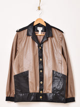 アメリカ製 バイカラー ジャケット