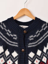 【2色展開】Elcamino ノルディック風 カーディガン