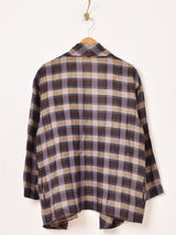 チェック柄 ジャケット