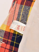 チェック柄 テーラードジャケット