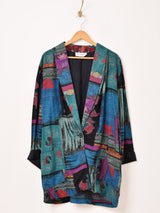 総柄 ジャケット