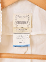 70's〜80's アメリカ製 "GUNNESAX" ホワイトブラウス
