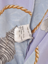 マリン柄 長袖シャツ