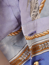 マリン柄 長袖シャツ